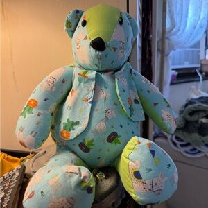 Handmade bear colorful